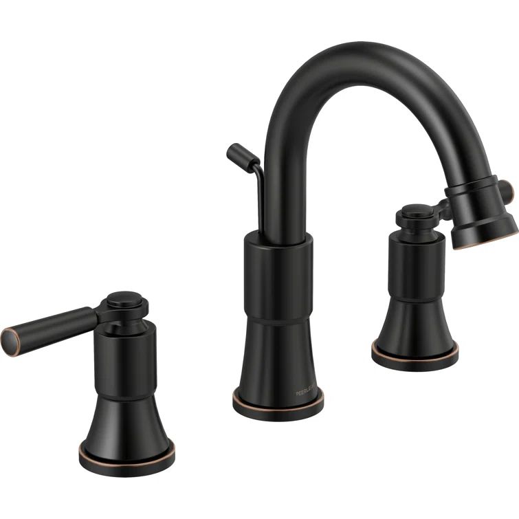 Westchester Traditional Oil-Rubbed Bronze 2-Handle Mid-Arc Bathroom Faucet
