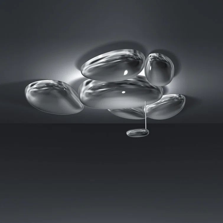 Skydro Chrome LED Flush Mount for Indoor/Outdoor Use