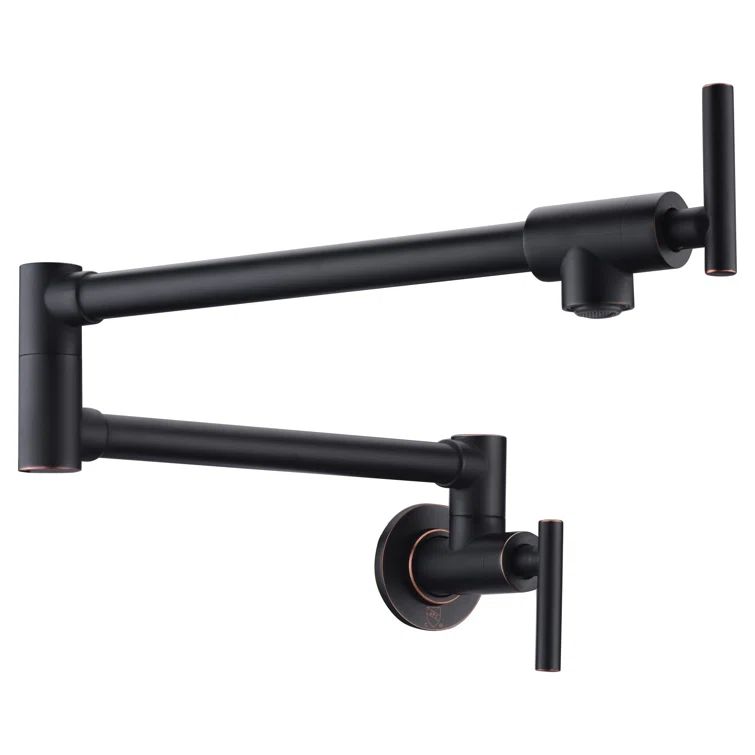 Oil Rubbed Bronze 24'' Wall Mounted Pot Filler