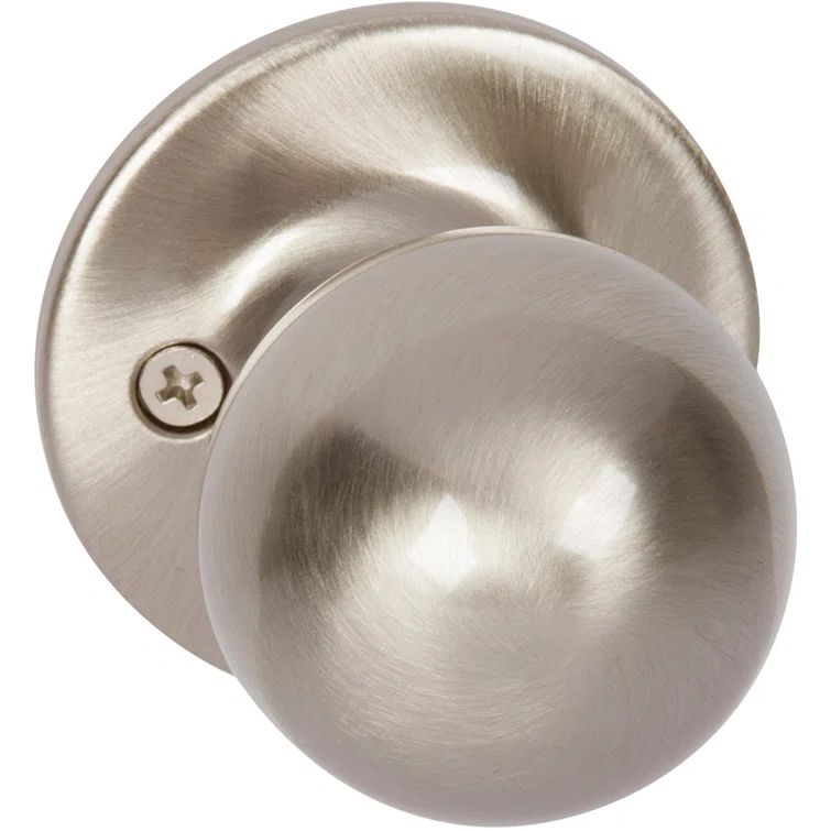 Fairfield Satin Nickel Round Ball Dummy Door Knob