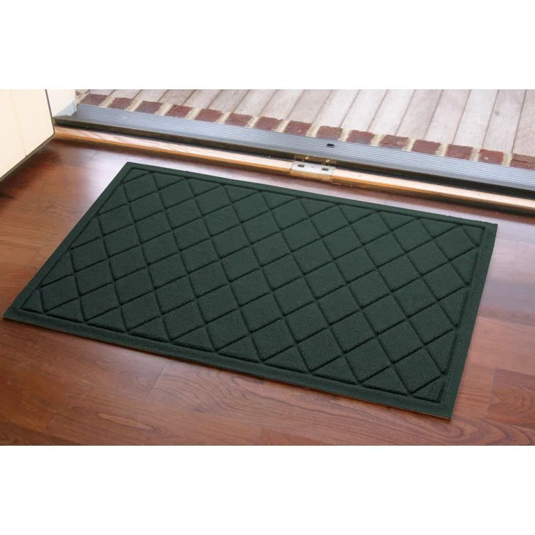 Evergreen Polypropylene Non-Slip Outdoor Doormat