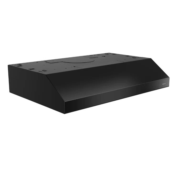 Broan 30-Inch Black Stainless Steel Convertible Under Cabinet Range Hood