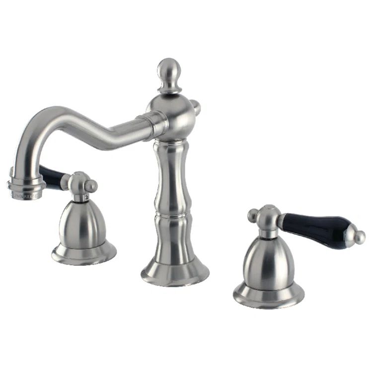 Duchess Brushed Nickel Widespread Bathroom Faucet with Drain