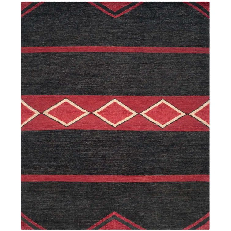 Blackridge Hand-Knotted Wool and Cotton 8' x 10' Area Rug