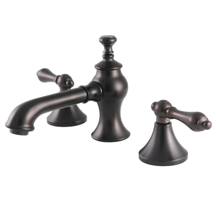 Kingston Brass Vintage 8" Widespread Oil Rubbed Bronze Bathroom Faucet
