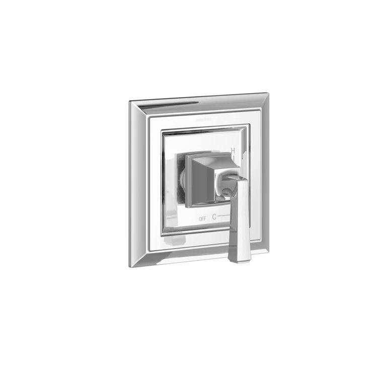 Polished Chrome Square Valve Trim Kit with Cartridge