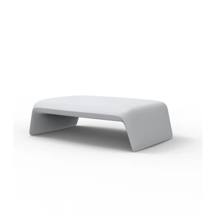 Stefano Giovannoni 47'' White Matte Polyethylene Outdoor Coffee Table