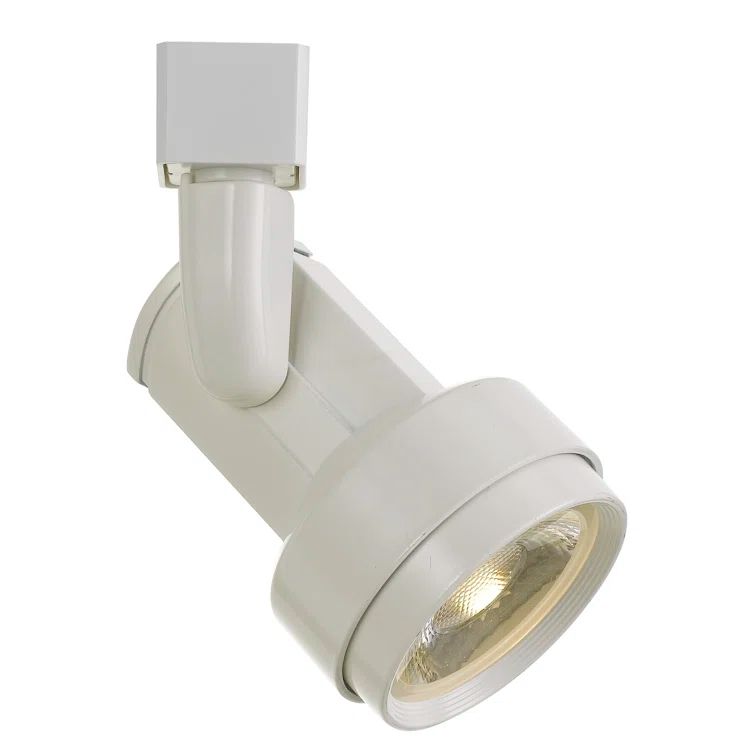 White Adjustable LED Track Head Light Fixture