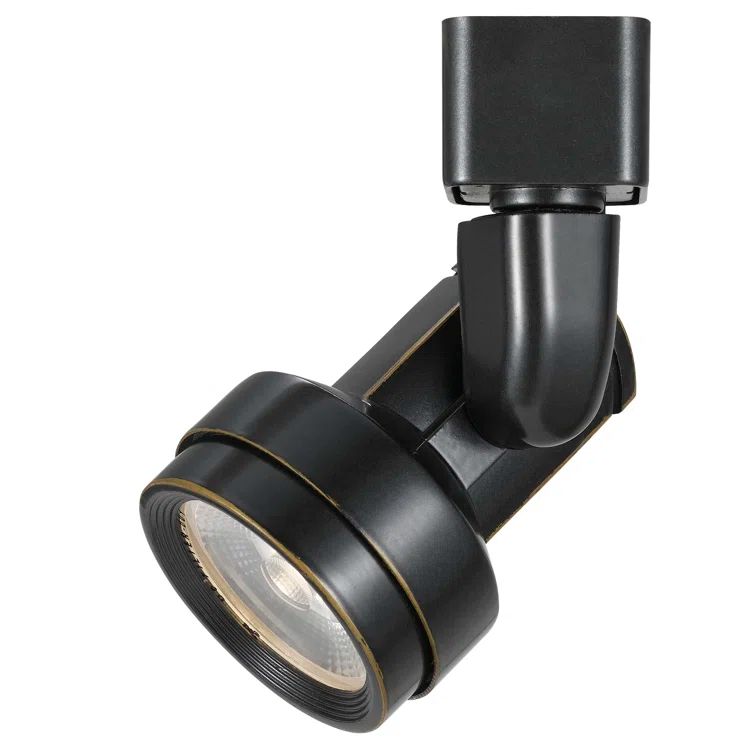 Dark Bronze Adjustable LED Track Lighting Fixture