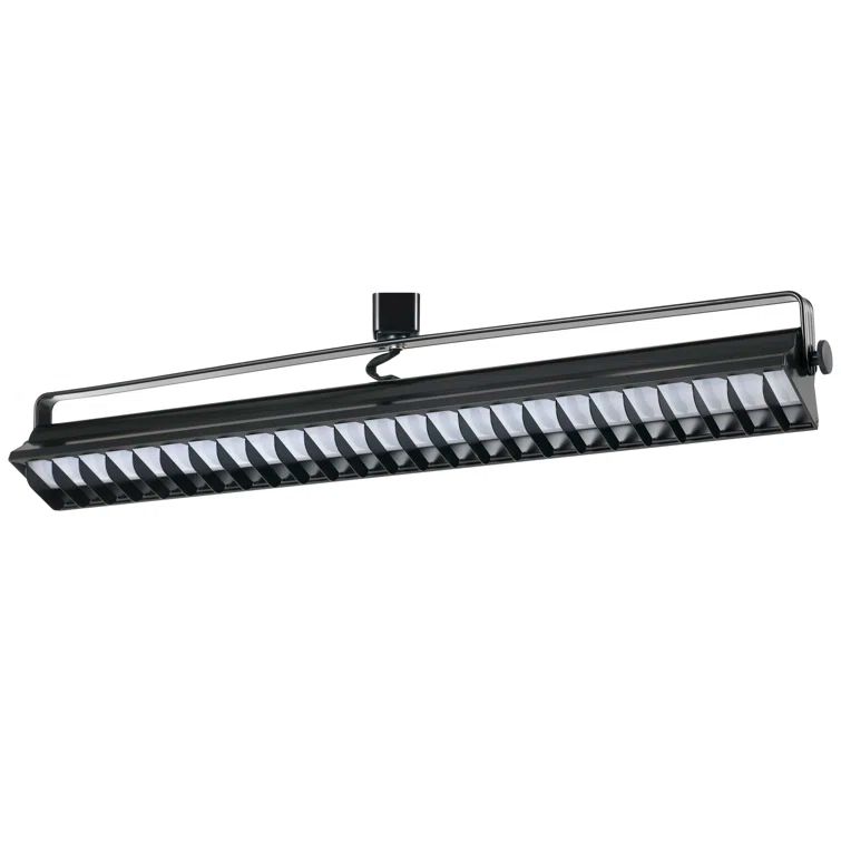 Black Metal Dimmable LED Wall Wash Track Fixture