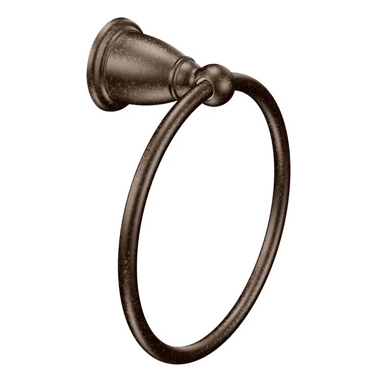 Oil Rubbed Bronze Wall-Mounted Towel Ring