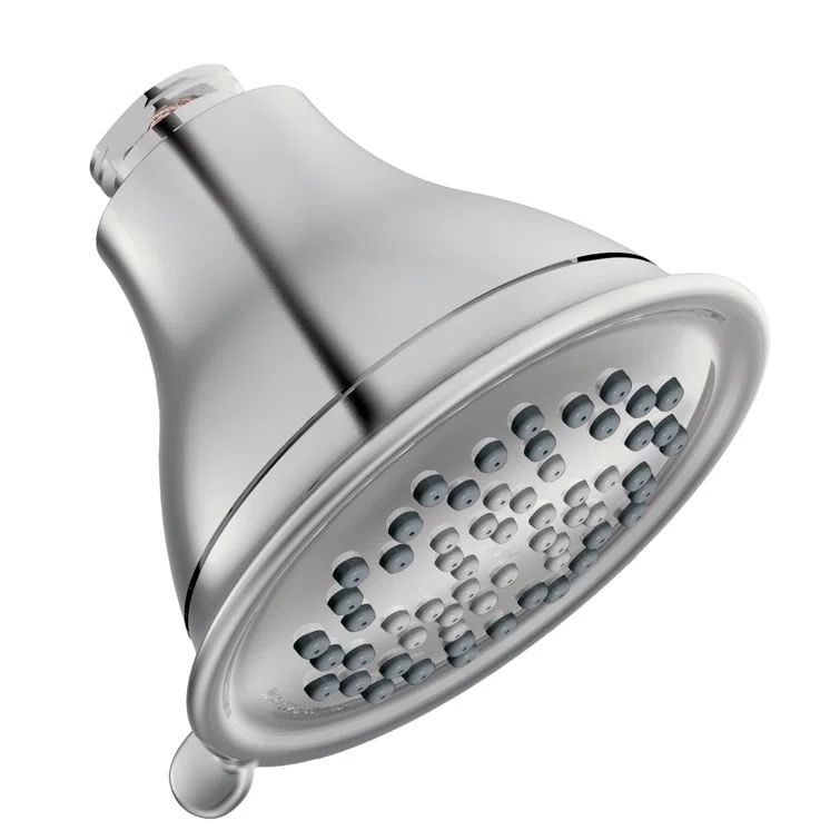 Eco-Performance Chrome Adjustable Wall Mounted Shower Head