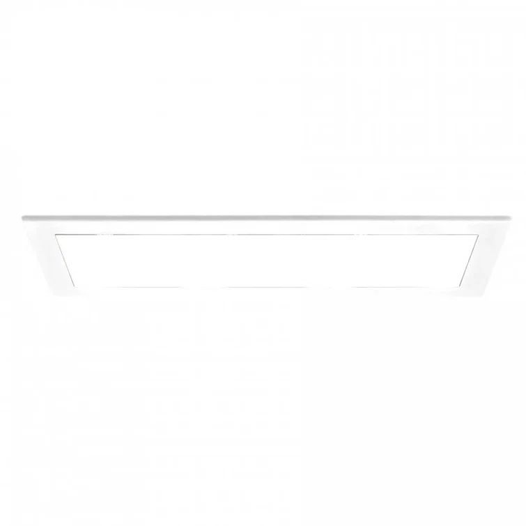 Aluminum White 15" LED Energy Star Indoor/Outdoor Recessed Lighting Kit