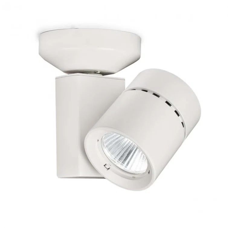 Exterminator II Modern White LED 35W Ceiling Track Spotlight
