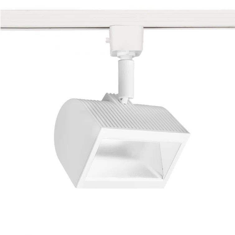 White Adjustable LED Track Head with Dimmable Feature