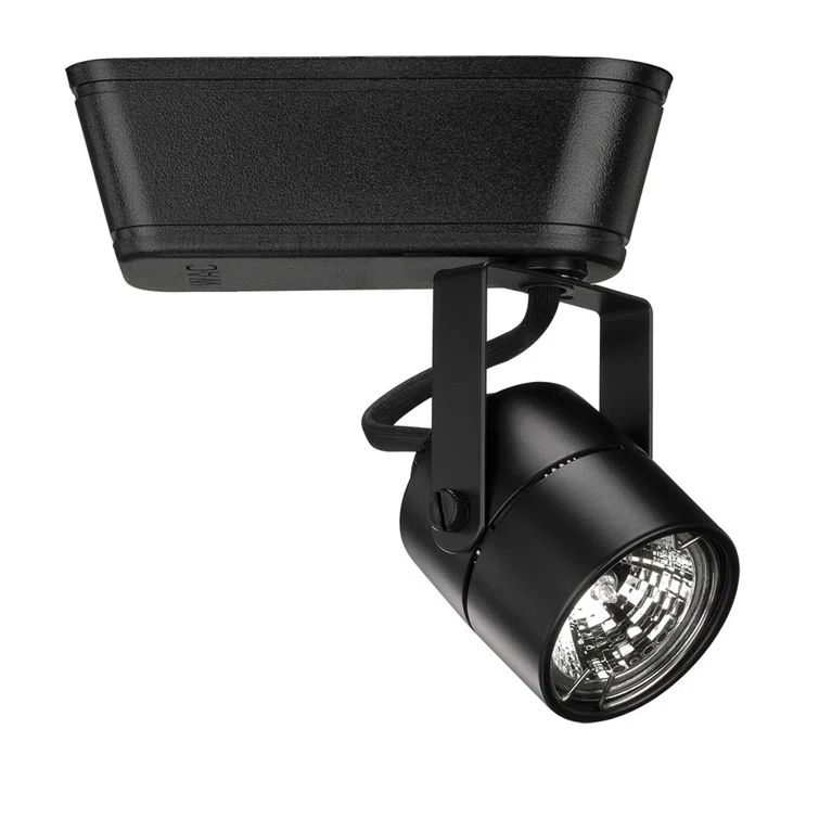 Black Low Voltage Track Head with Mesh Back