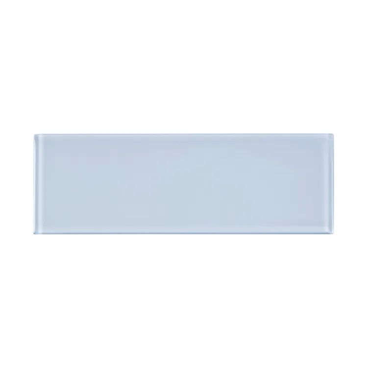 Moonlight Gray Premium Glass Rectangular Subway Tile