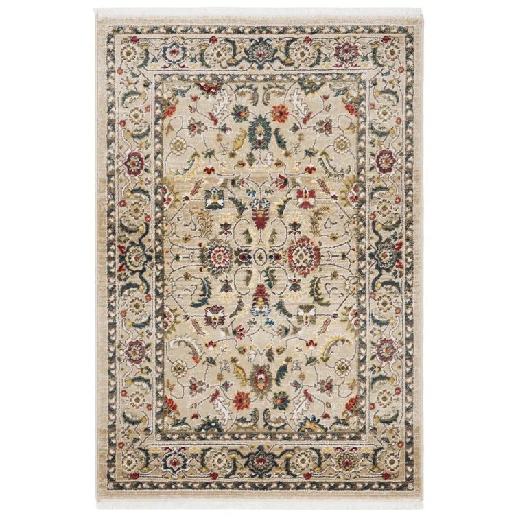 Tristan Classic Blue Rectangular Handmade Easy-Care Area Rug