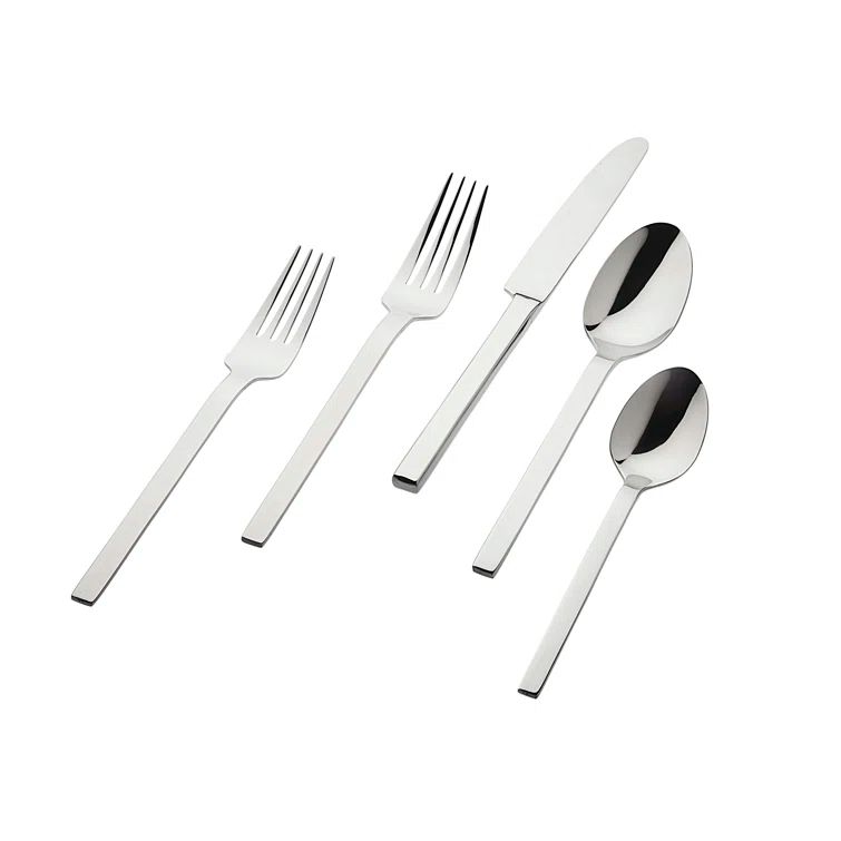 Atlas Mirror 20 Piece 18/0 Stainless Steel Flatware Set, Service for 4