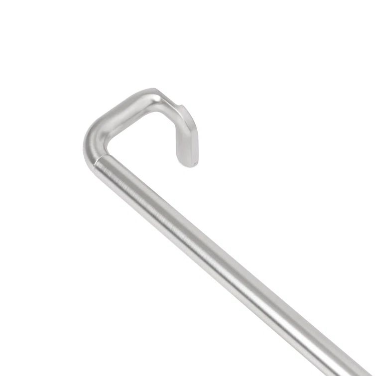 Matte Nickel Adjustable Blackout Curtain Rod 48-88"