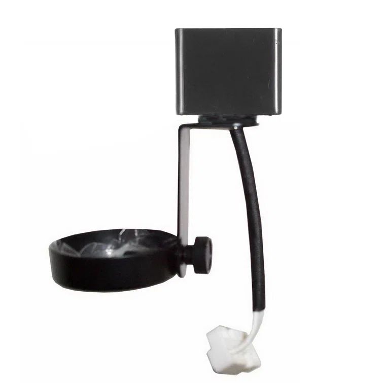 Black Adjustable Metal Track Lighting Fixture