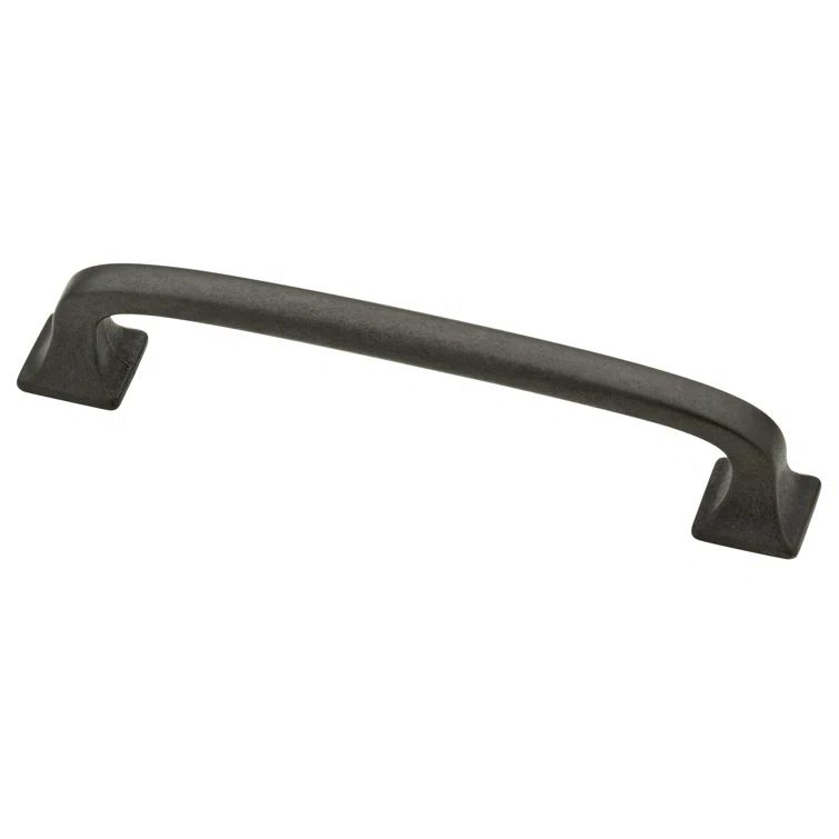 Soft Iron Industrial Cabinet Bar Pull with Mounting Hardware