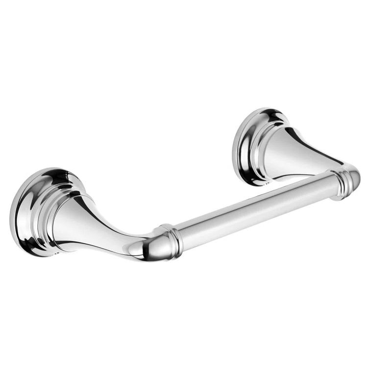 Polished Chrome Wall Mounted Toilet Paper Holder