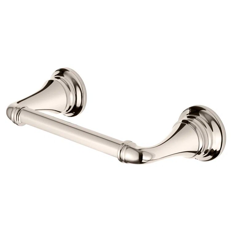 Polished Nickel Classic Wall Mounted Toilet Paper Holder