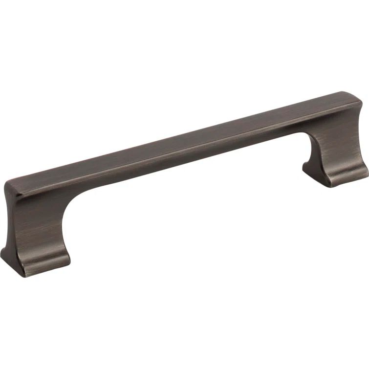 Brushed Pewter 128 mm Cabinet Bar Pull with Mounting Hardware