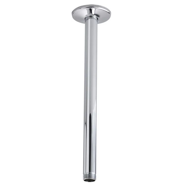 12" Polished Chrome Ceiling Mount Shower Arm