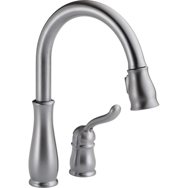 Arctic Stainless Steel Pull-Down Kitchen Faucet with Spray