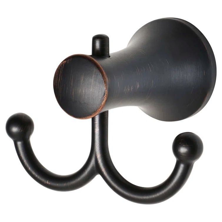 Legacy Bronze Double Wall Mounted Towel Hook