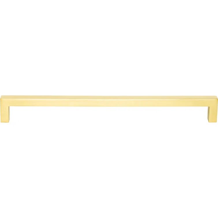 Brushed Gold Modern Cabinet Bar Pull with Mounting Hardware