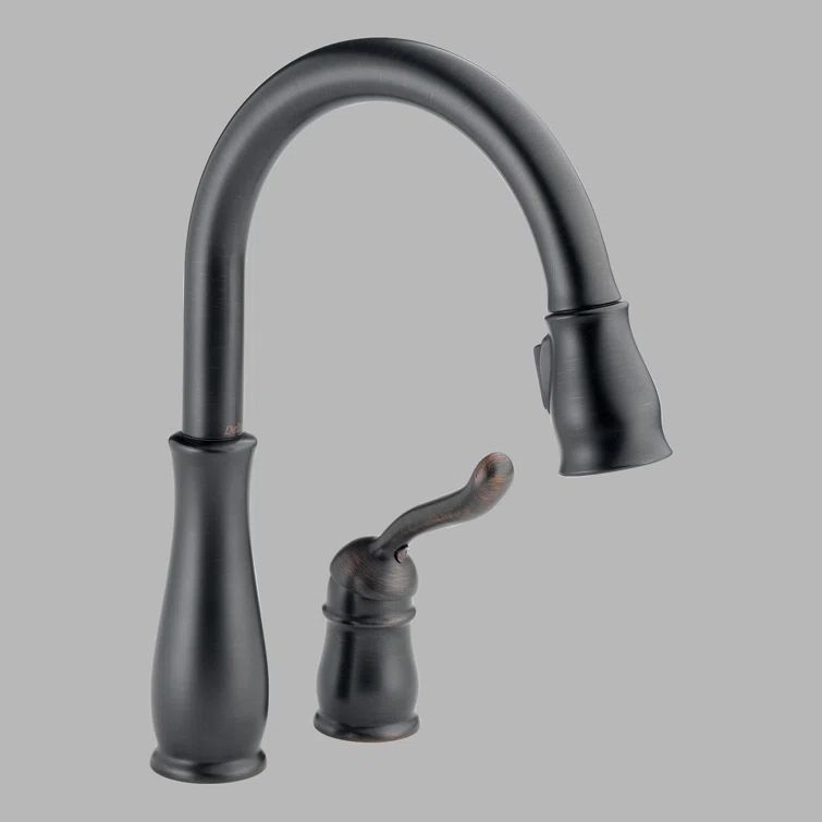 Venetian Bronze Pull-Down Kitchen Faucet with Spray