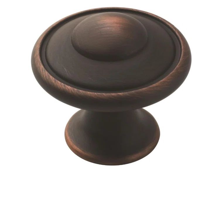 Oil Rubbed Bronze Round Cabinet Knob Multipack