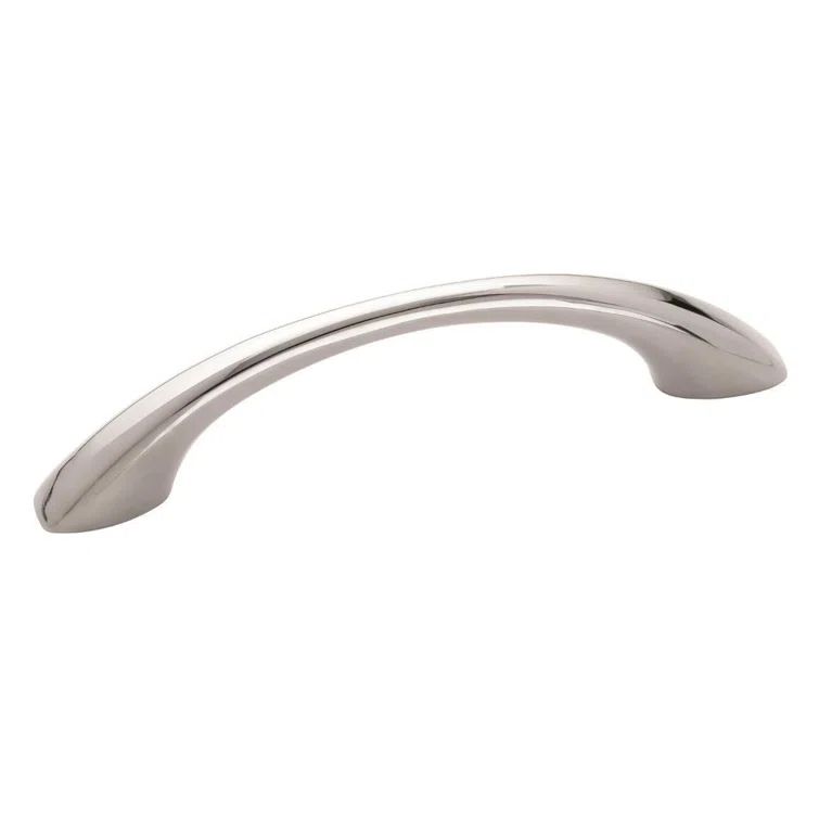 Vaile Polished Chrome 3-3/4" Arch Cabinet Pull
