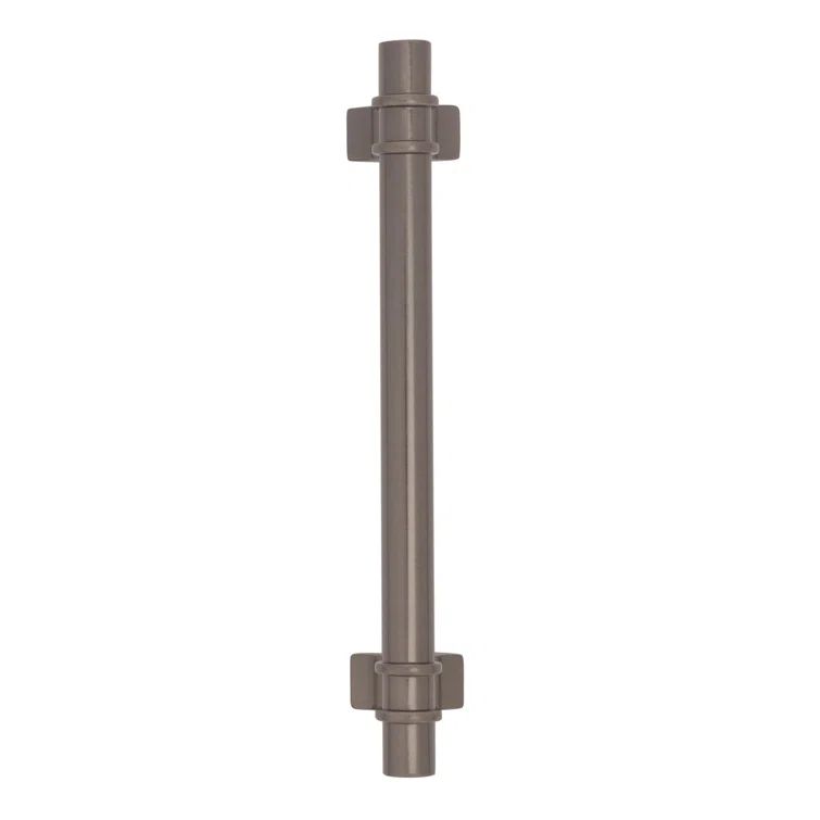 Gunmetal 5-1/16" Modern Industrial Cabinet Bar Pull