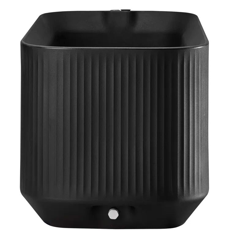 Caviar Black Modern Self-Watering Indoor/Outdoor Planter Box