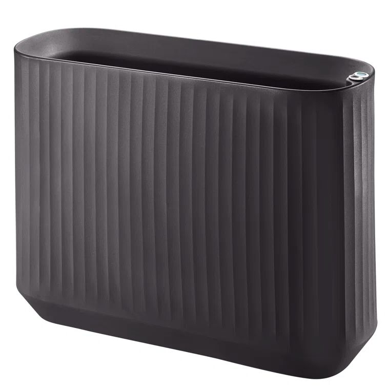 Slate Mod Self-Watering Planter Box 38'' for Indoor & Outdoor