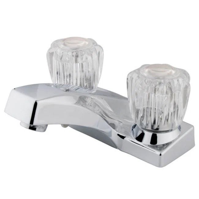 Columbia Polished Chrome 4-Inch Centerset Bathroom Faucet