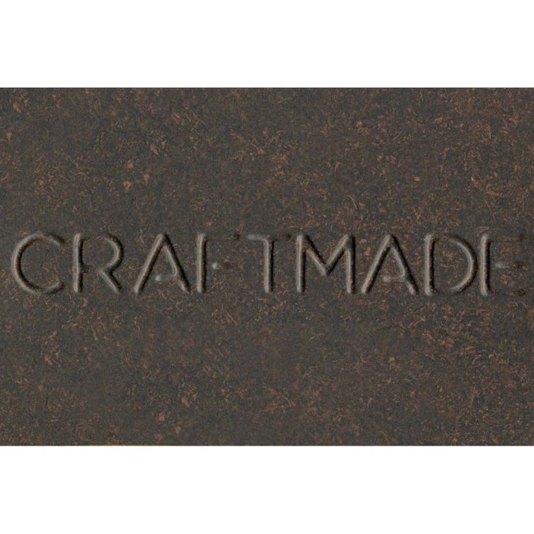 Craftmade 12" Aged Bronze Textured Steel Ceiling Fan Downrod