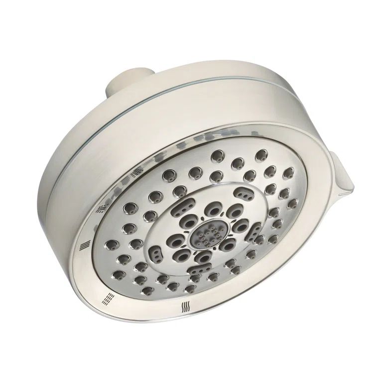 Brushed Nickel Multi-Function Wall Mounted Shower Head