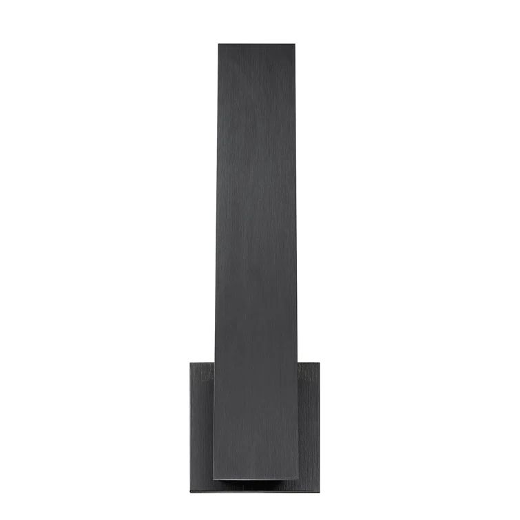 Annette Black Metal Dimmable LED Wall Sconce