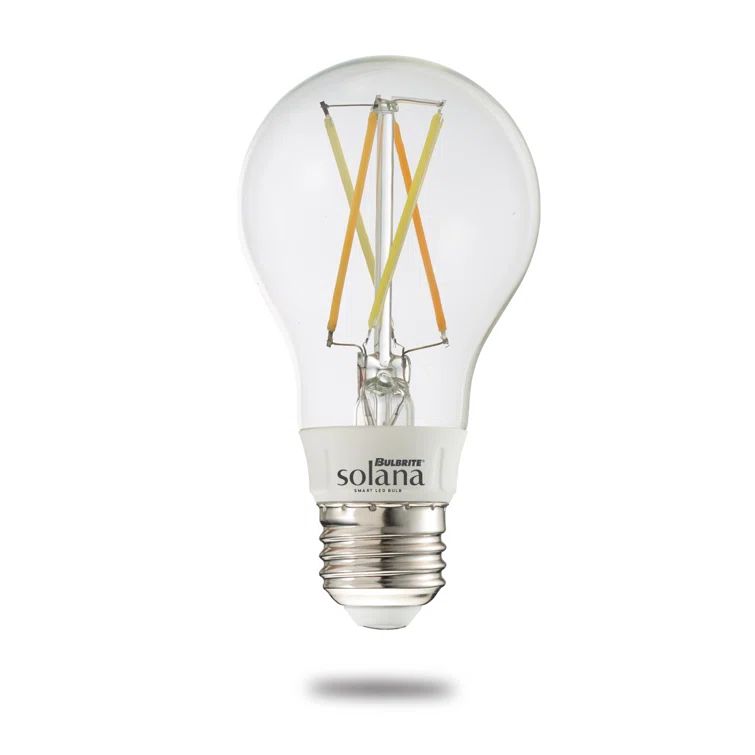 Bulbrite Solana Clear Edison Filament LED Smart Light Bulb