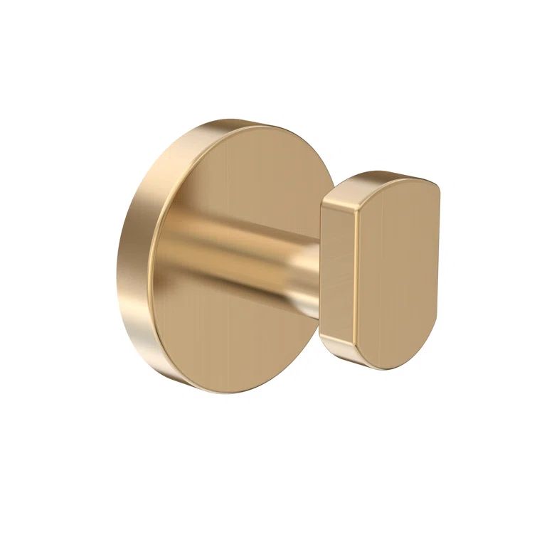 Brushed Bronze Metal Wall Mounted Robe Hook