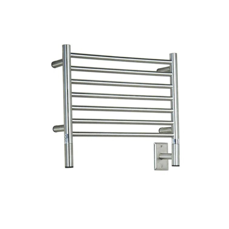 Polished Nickel Stainless Steel Wall Mounted Electric Towel Warmer