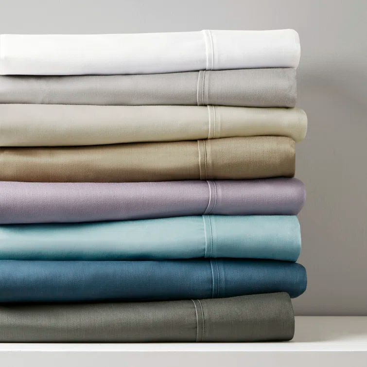 Gray King 800 Thread Count Cotton Blend Sheet Set