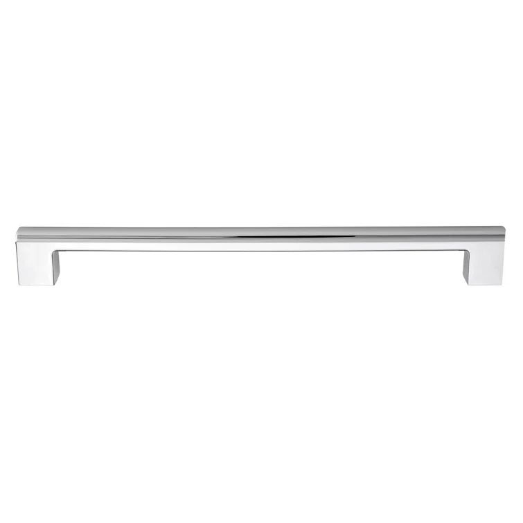 Vail 8-Inch Chrome Cylindrical Bar Pull with Mounting Hardware