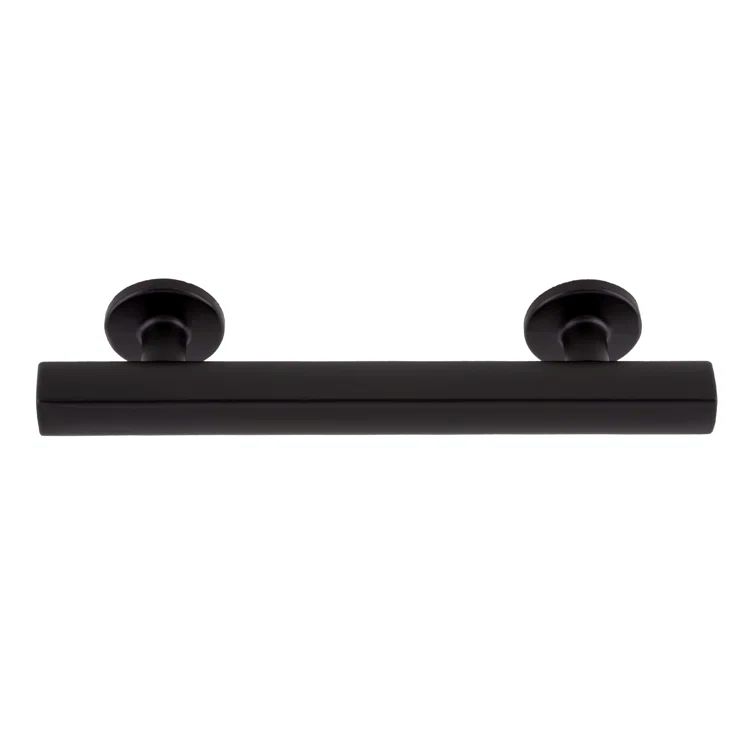 Flynn Matte Black 3-1/2" Center to Center Bar Pull