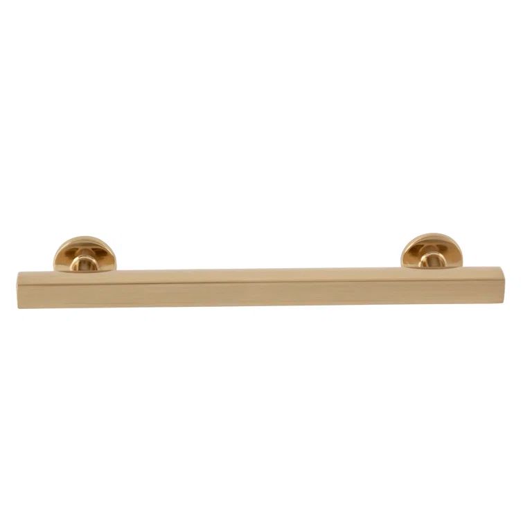 Flynn 7.5" Satin Brass Rectangular Bar Pull